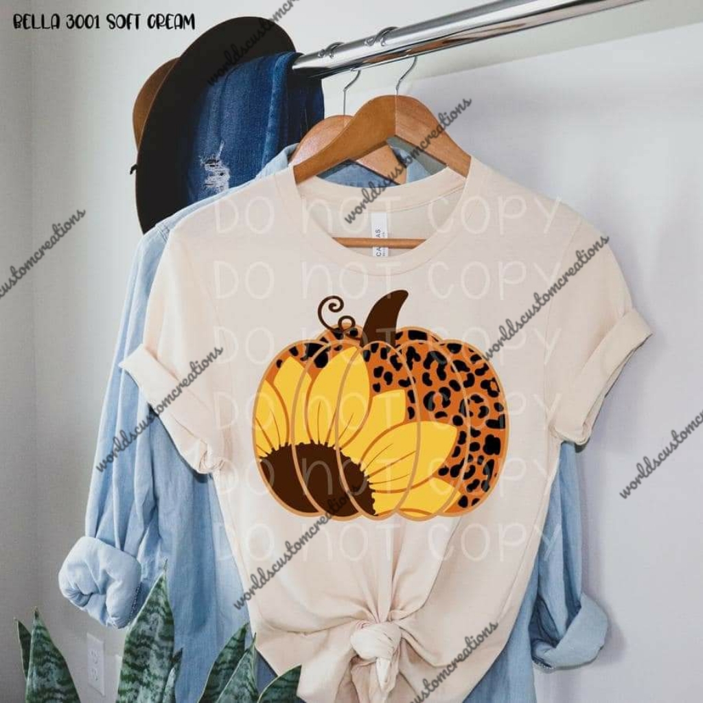 Sunflower Pumpkin Fall Tee
